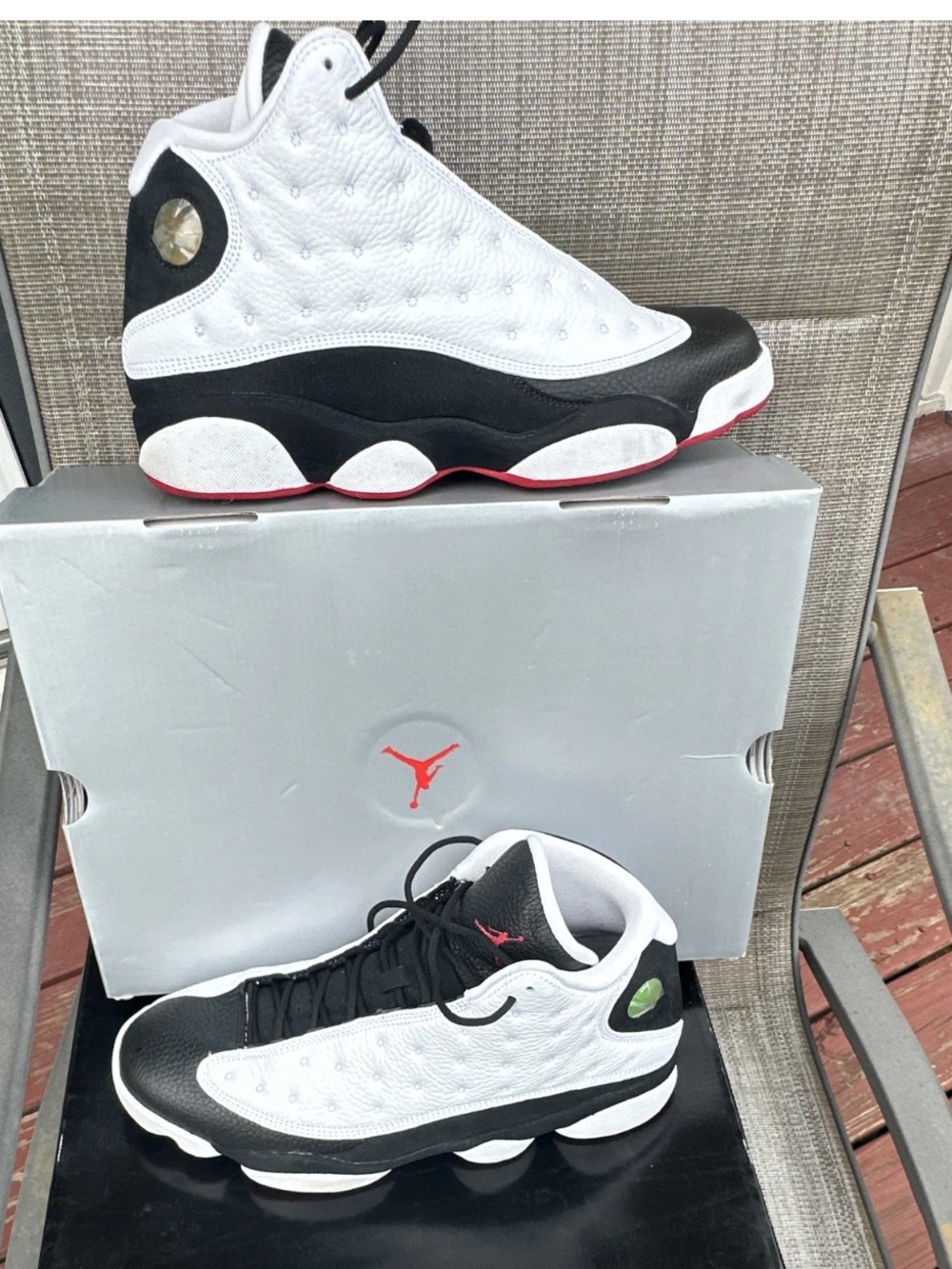 🔴 Jordan Air Jordan 13 Retro He Got Game White/True Red-Black